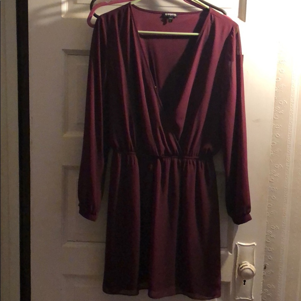 Express Long Sleeve Dress Size M